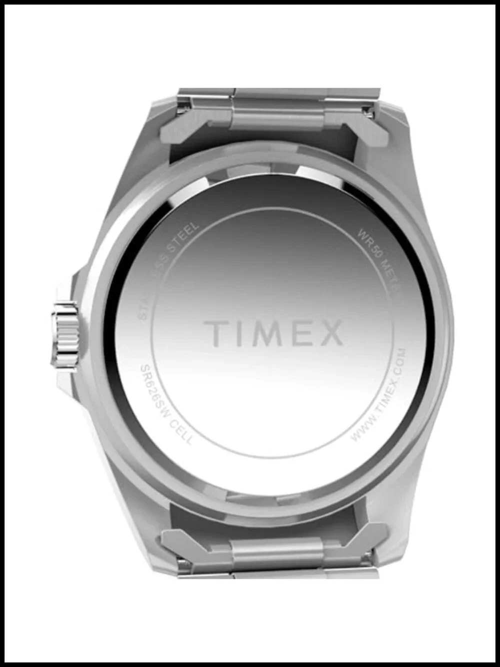 Men's Stainless Steel Diver Watch 42mm Quartz Analog Date Luminous Bezel